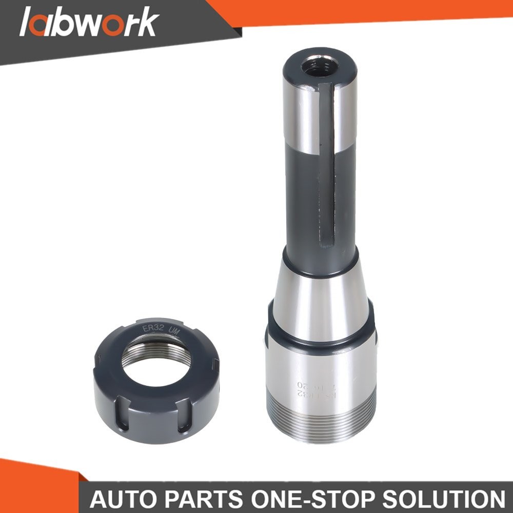 Labwork ER32 R8 Thread Collet Chuck Holder Fixed CNC Lathe 7/16" +25-45 Spanner
