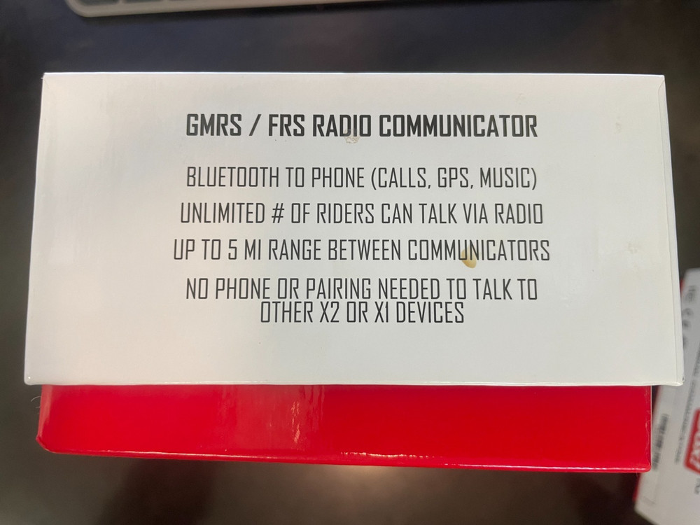New/Open Box - Maxon Chatterbox X2 Slim-p Long Range Communicator System Kit