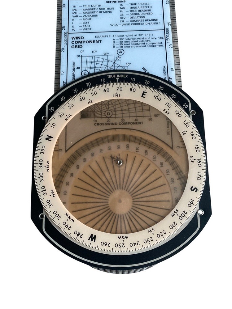 Cessna Pilot Center E6-B Flight Computer with Plotter Aviation Navigation E6B