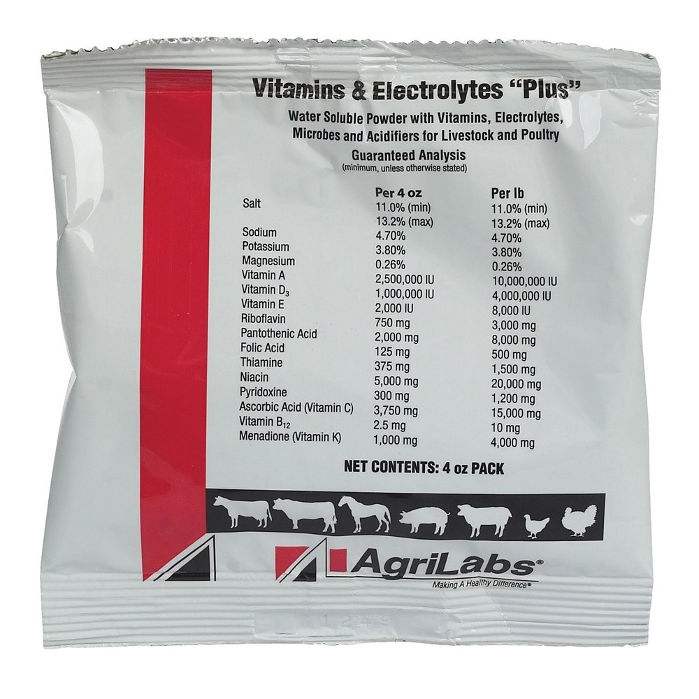Vitamins & Electrolytes Plus by Agrilabs