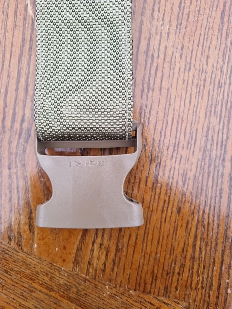 British Army Light Olive Belt IRR . Size Small