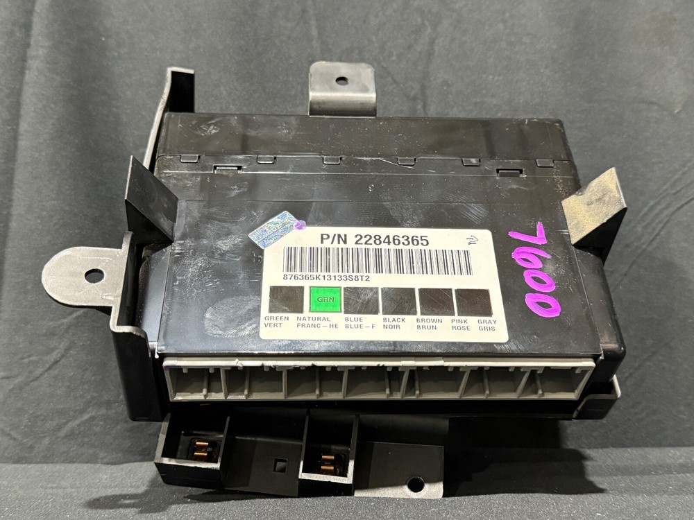Body Control Module 22846365