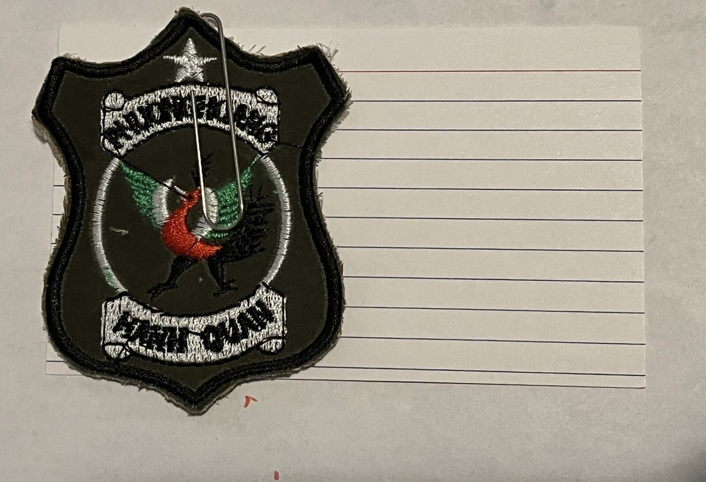 USSF PHOENIX OPS - CIA ASSASSINATION PROGRAM - VIETNAM WAR PATCH ICE