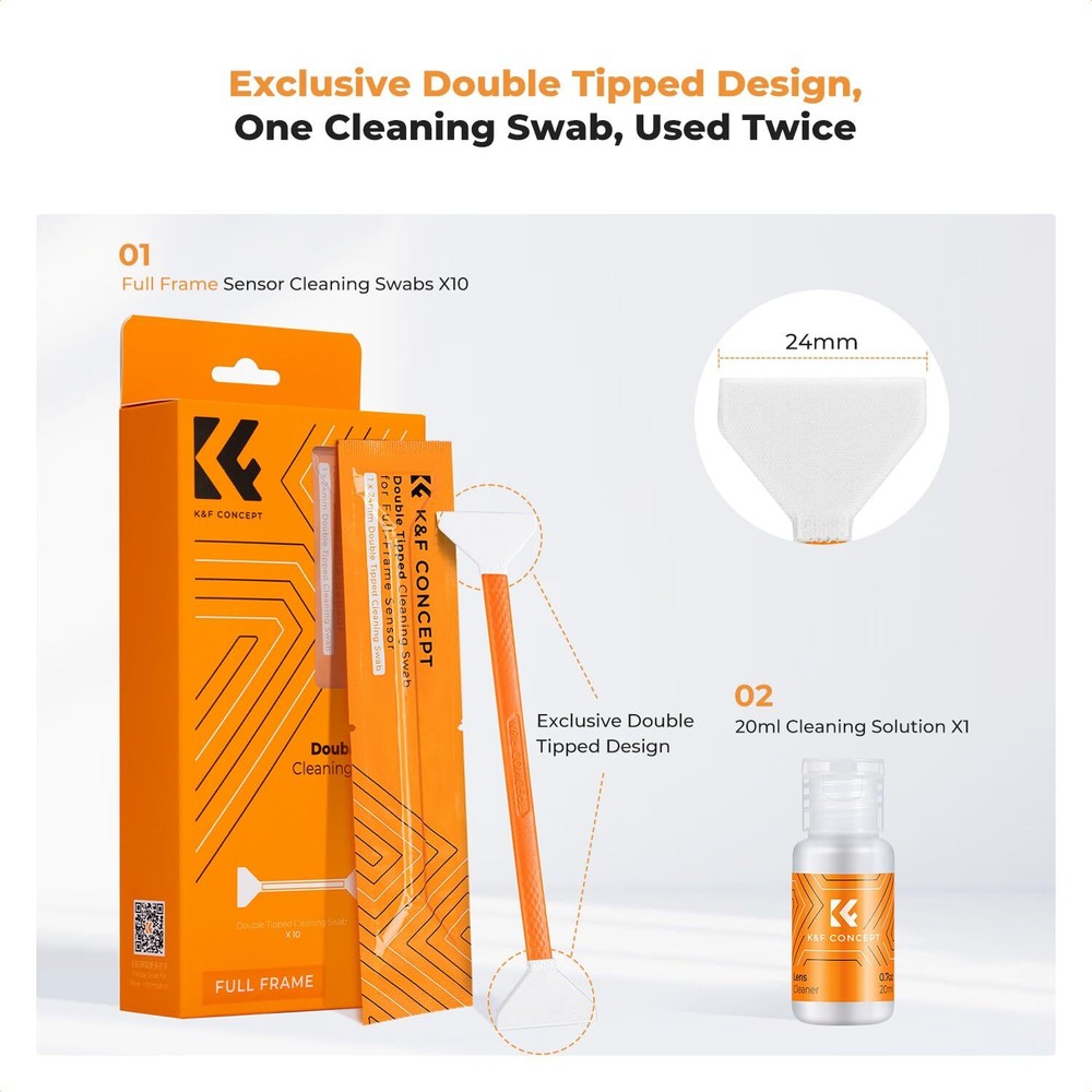 Professional Full Frame Sensor Cleaning Kit Digital Camera Lens Cleaner Kit ...