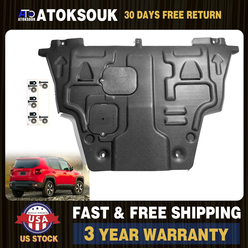 For Jeep Renegade 2020-2023 Front Engine Splash Shield Engine Cover Case Guard