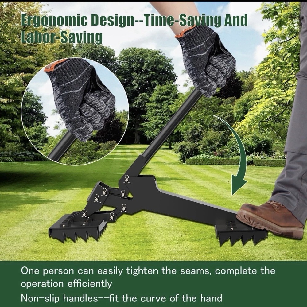 Artificial Grass Installation Tool Turf Puller Turf fix for Synthetic Turf Seam