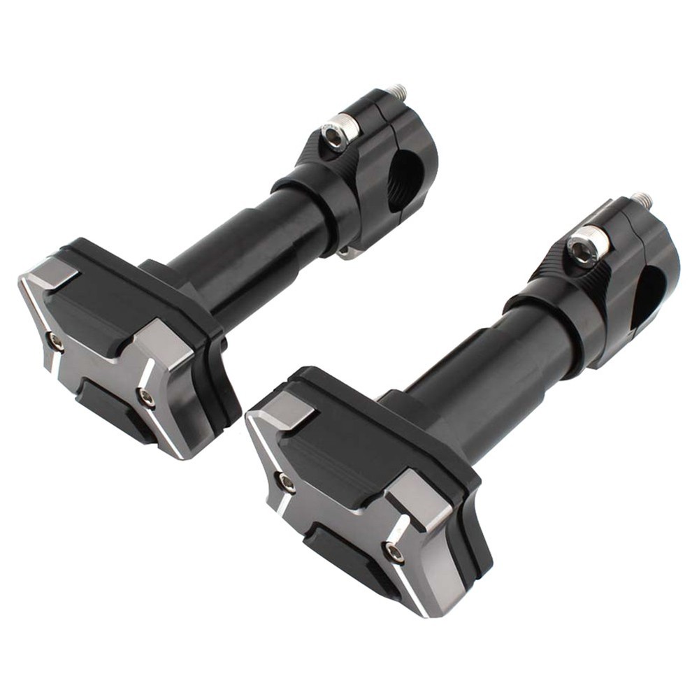 Motorcycle Modified Engine Guard Crash Bar Frame Protector 22-30mm Titanium