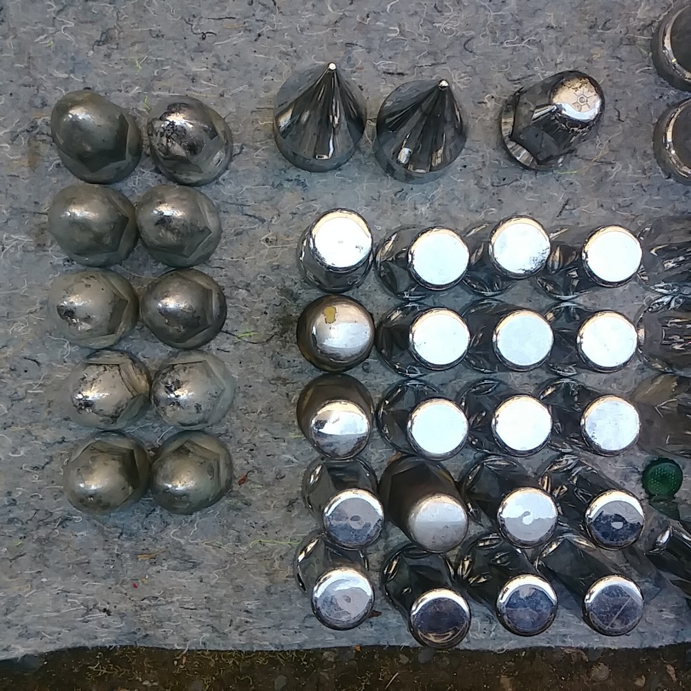 80+ Semi Lug Nut Covers Plastic Misc Types & Sizes