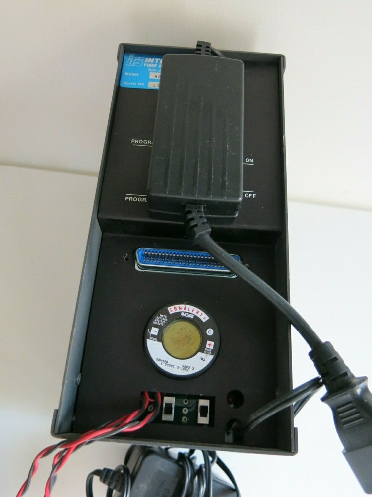 INTEGRATED TIME SYSTEMS 800-0395 MICROPROCESSOR CONTROL