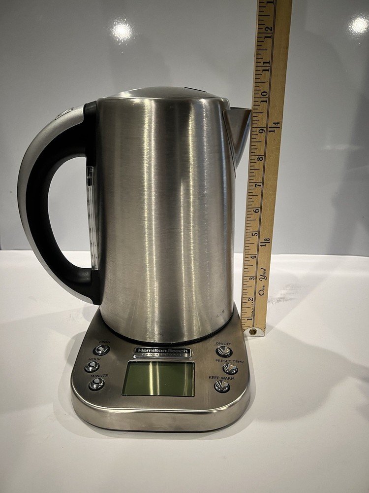 Hamilton Beach Professional Digital LCD Temperature Control Electric Kettle