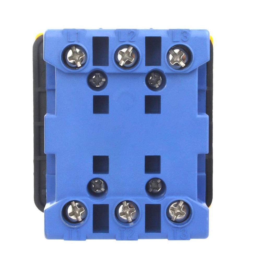 Compact 40A 3-Phase Rotary Selector Switch for Versatile Installations