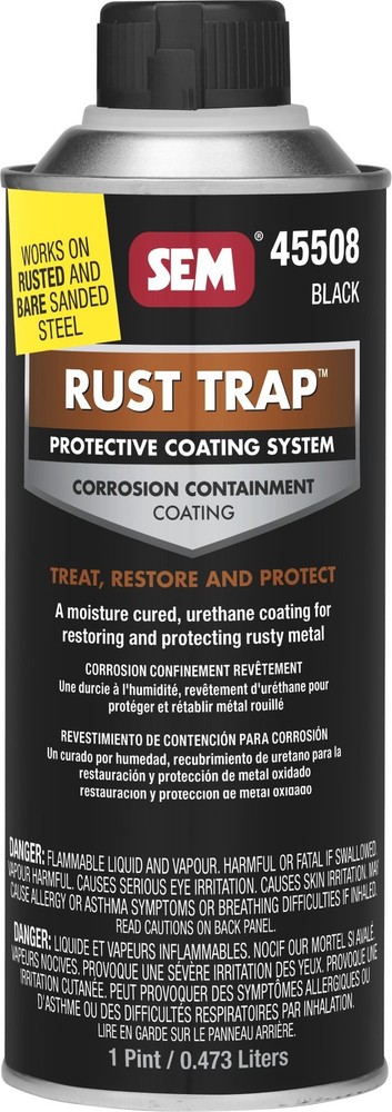 SEM 45508 Black Rust Trap 1 Count (Pack of 1),