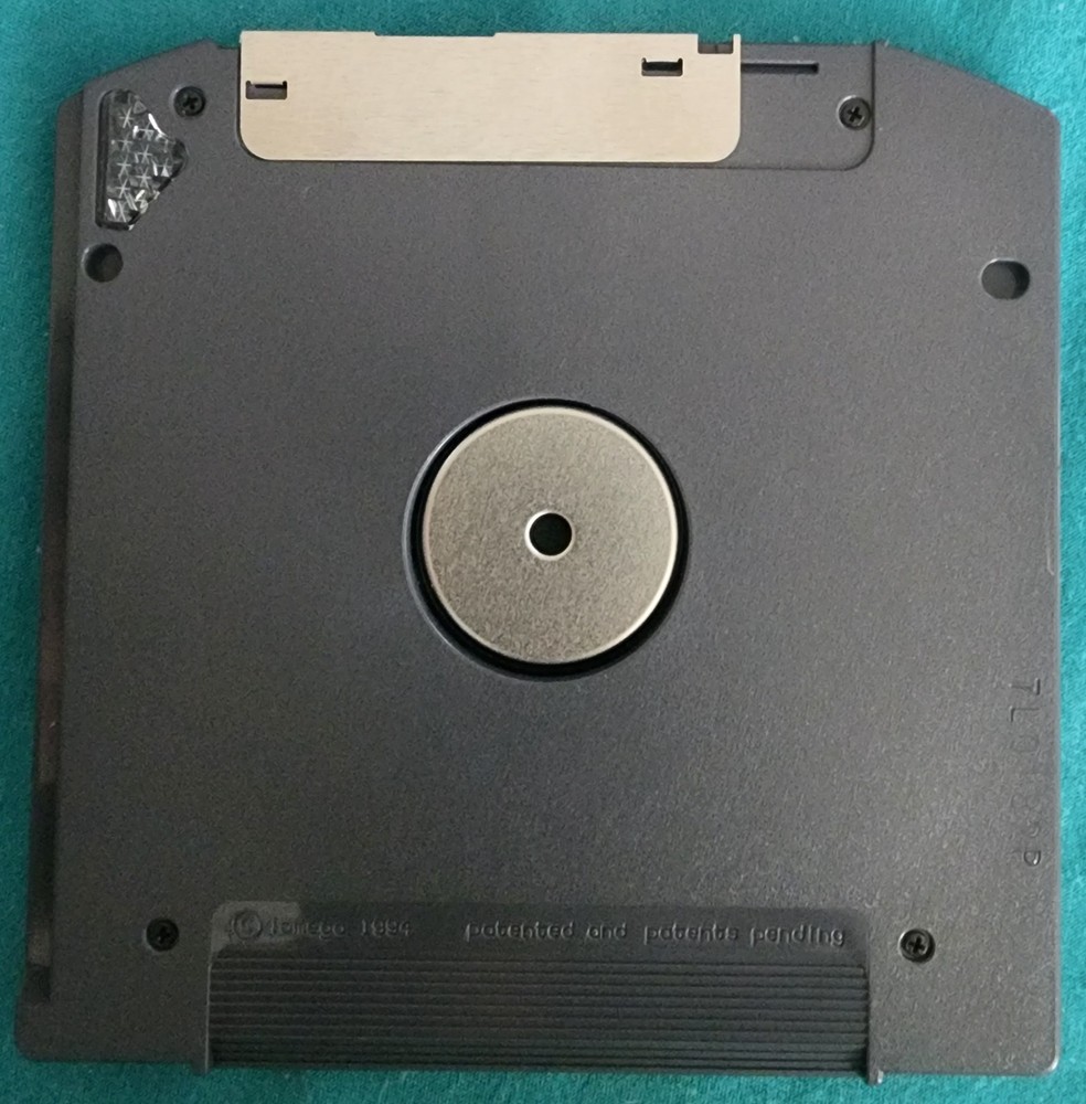 Iomega Zip 100 Disk IBM Formatted Single Disk