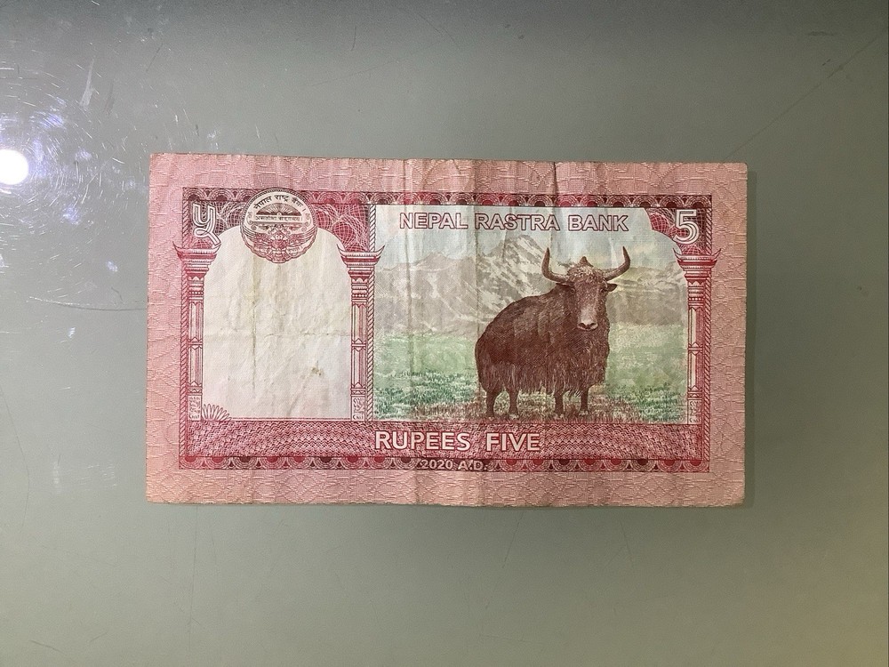 Nepal 5 Rupees 2020 Circulated