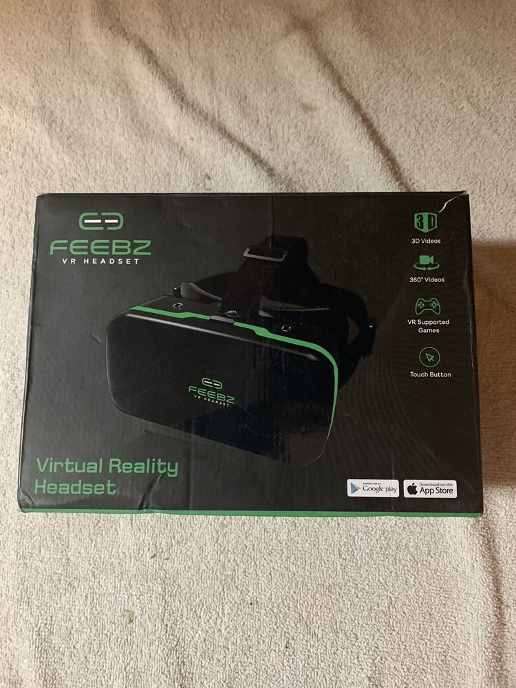 VR Headset for iPhone & Android - for | Includes BT Remote Controller + Built...