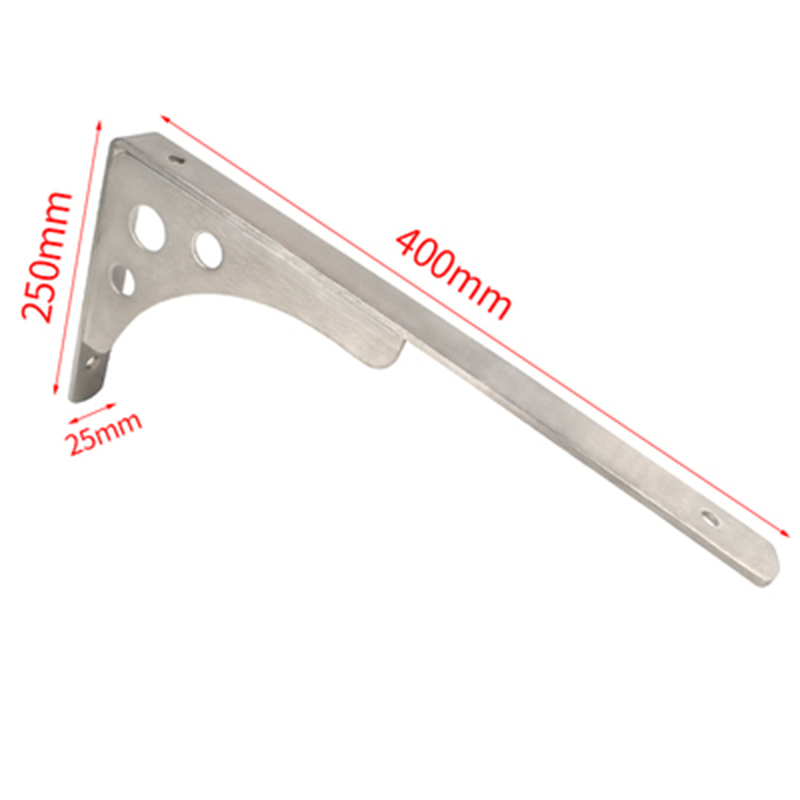 Solid Thickening Stainless Steel Triangular Support Bracket Wall Shelf Mounted