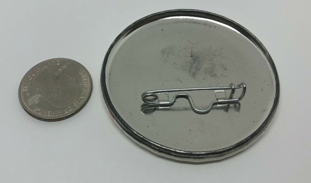 I Support American Creativity Pin