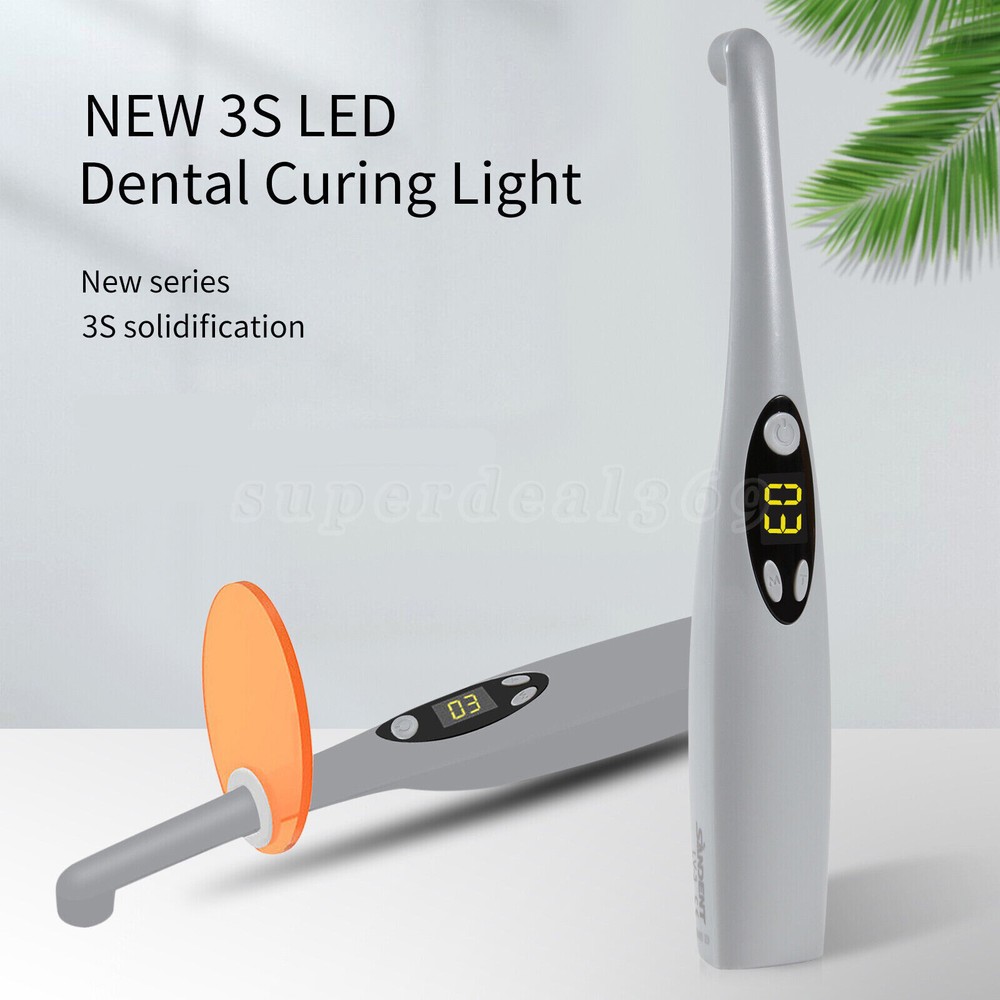 Dental Wireless Cordless LED Curing Light (3 Second) Resin Cure Lamp USB ty