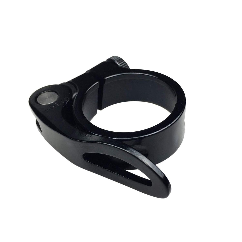 Bicycle Seatpost Collar, Quick Release, 31.8mm, Aluminium, Black