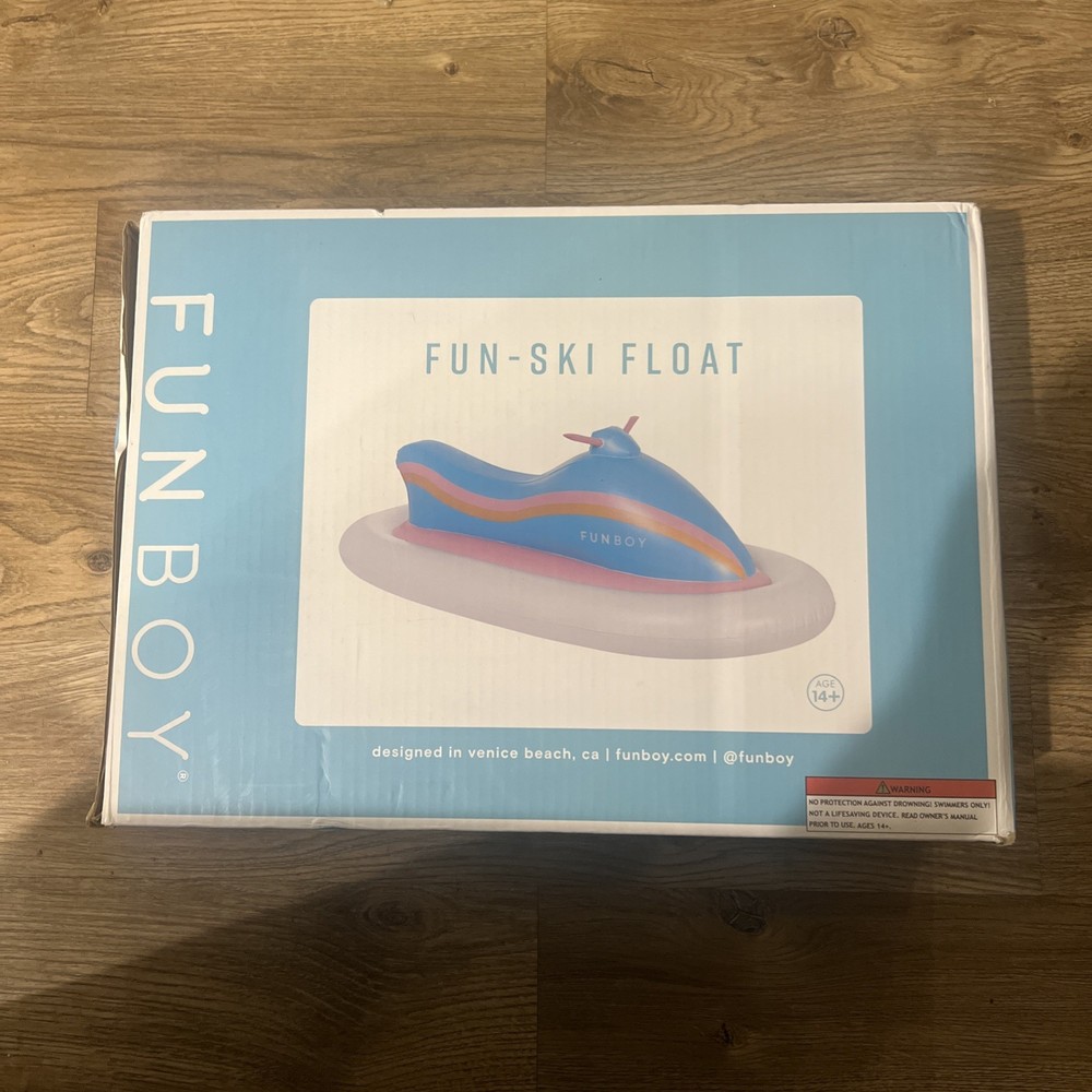 FUNBOY Giant Inflatable Pool Float Raft, Luxury, Pool Party