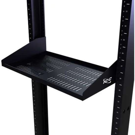 ICC 10" Deep Single Sided Vented Rack Shelf (ICCMSRSVC1)