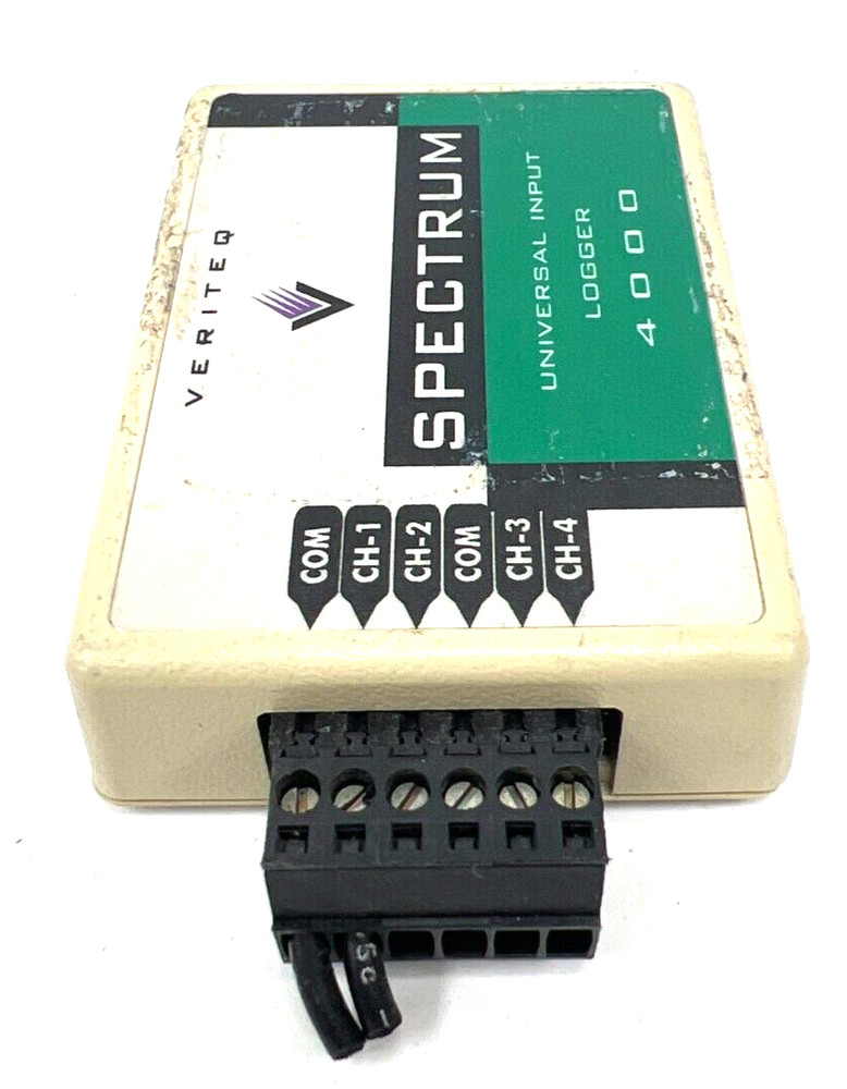 VERITEQ SPECTRUM 4000 UNIVERSAL INPUT LOGGER