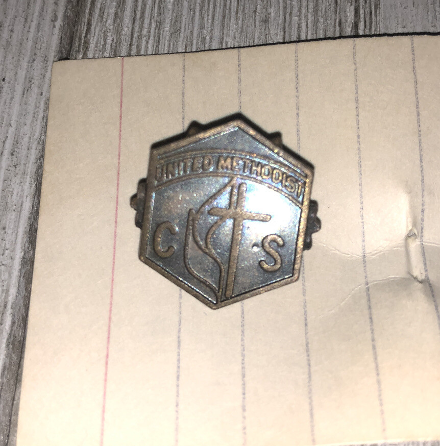 Vintage United Methodist Pin