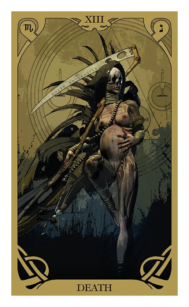MINI Night Sun Tarot Card Deck, by Fabio Listrani!