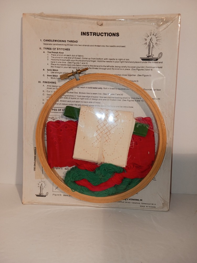 Christmas Candlewicking Kit