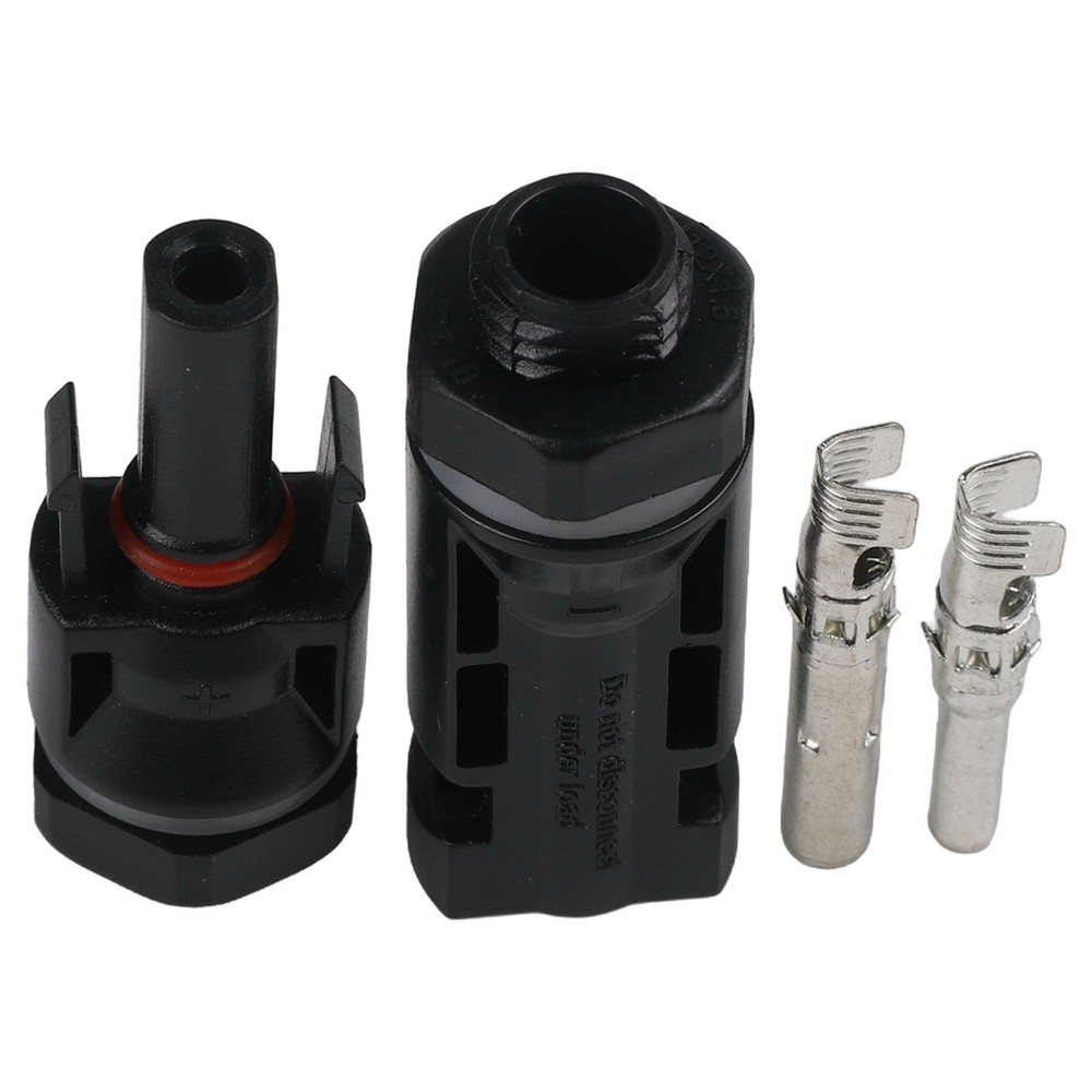 Long lasting Solar Panel Connector Set for Efficient Power Distribution 5 Pairs