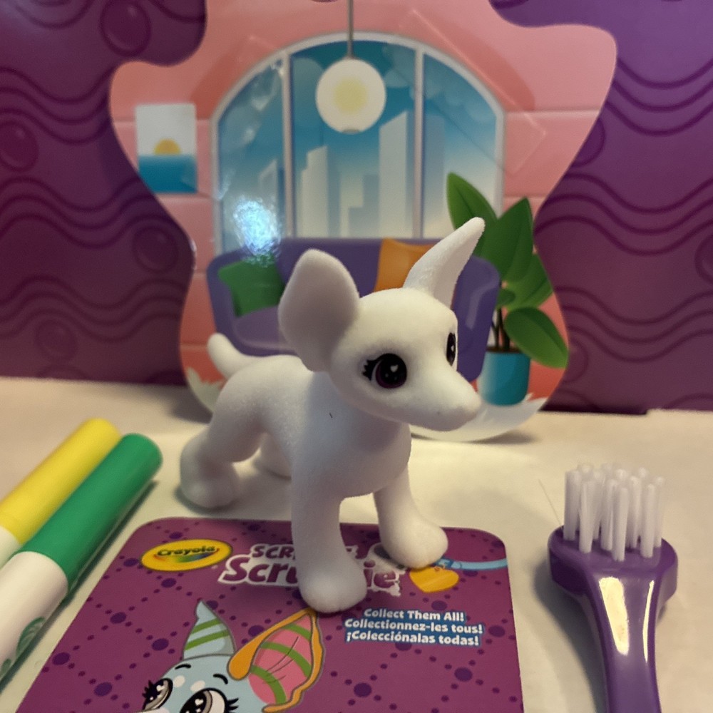 Crayola Scribble Scrubbies Pets Washable New In Box Rex