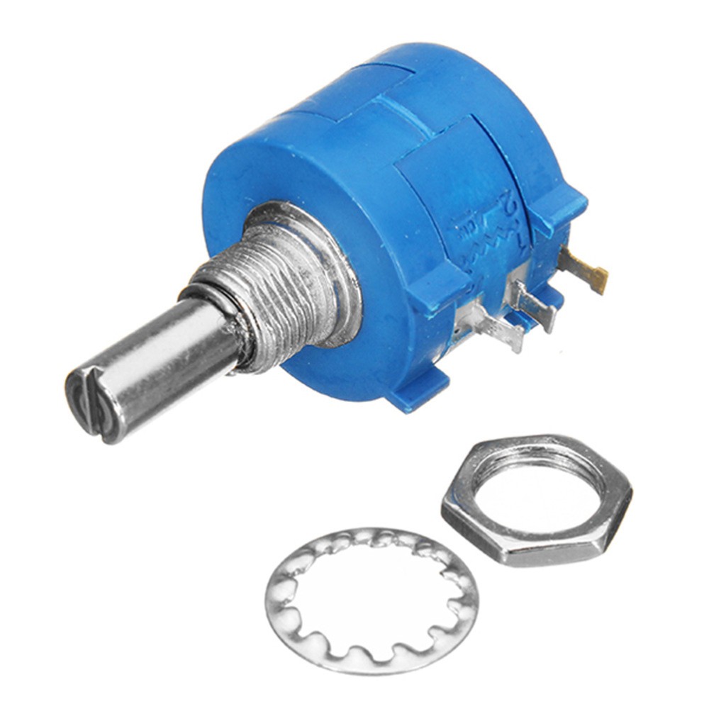 Multiturn Potentiometer Rotary Electrical Precision Adjustable Resistor