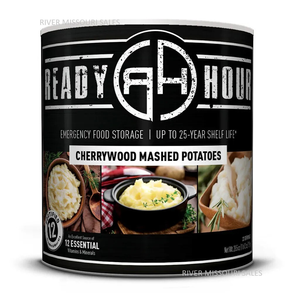 2 Pack Essentials Mashed Potatoes Large #10 Cans Emergency Long Term 25 Years