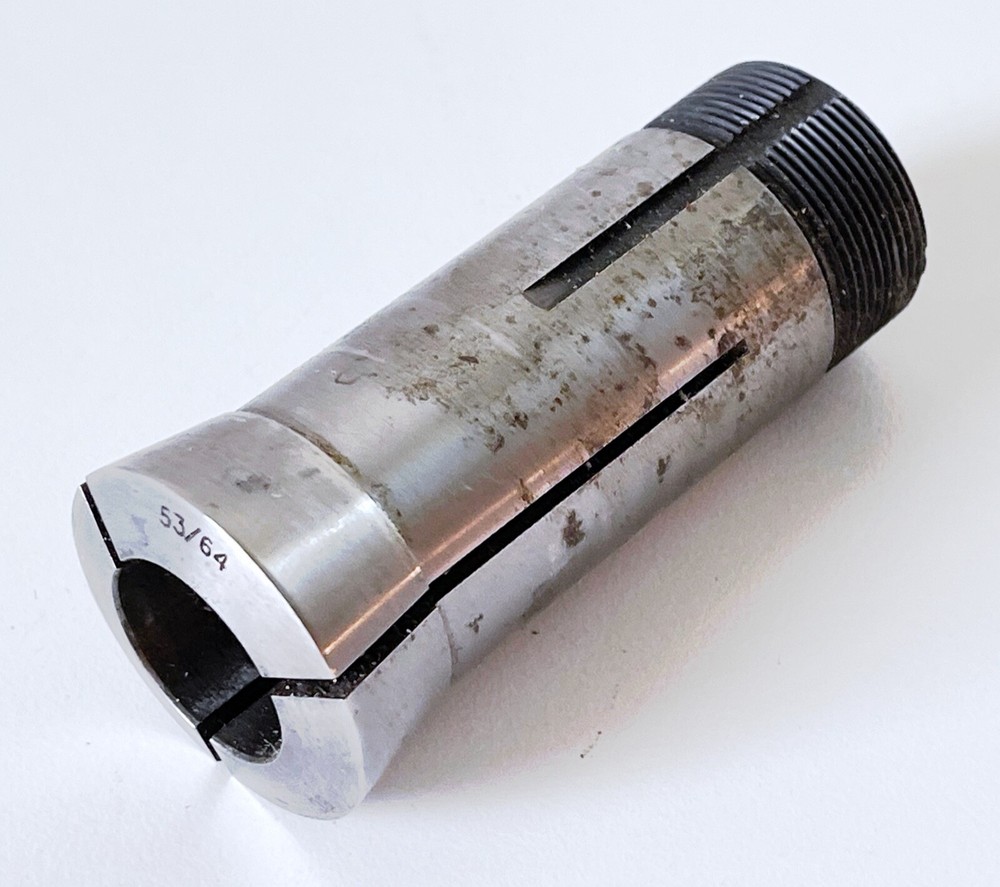 53/64" MSC 5C Round Collet External & Internal Threads .828125"