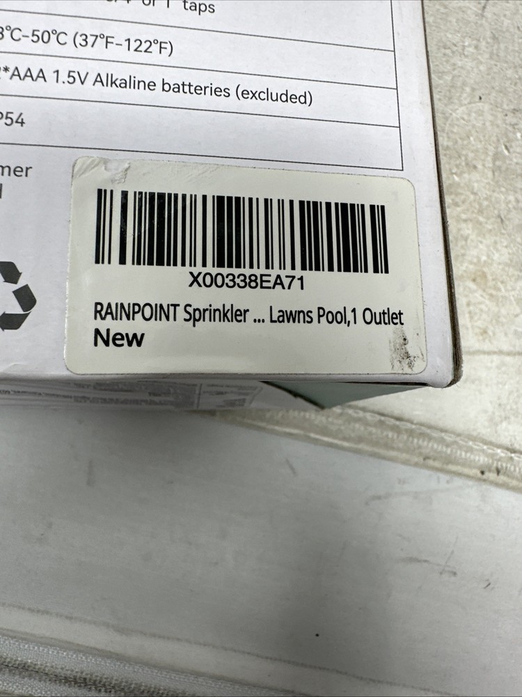 RAINPOINT Sprinkler Timer, Programmable Water Timer for Garden Hose ITV105NH