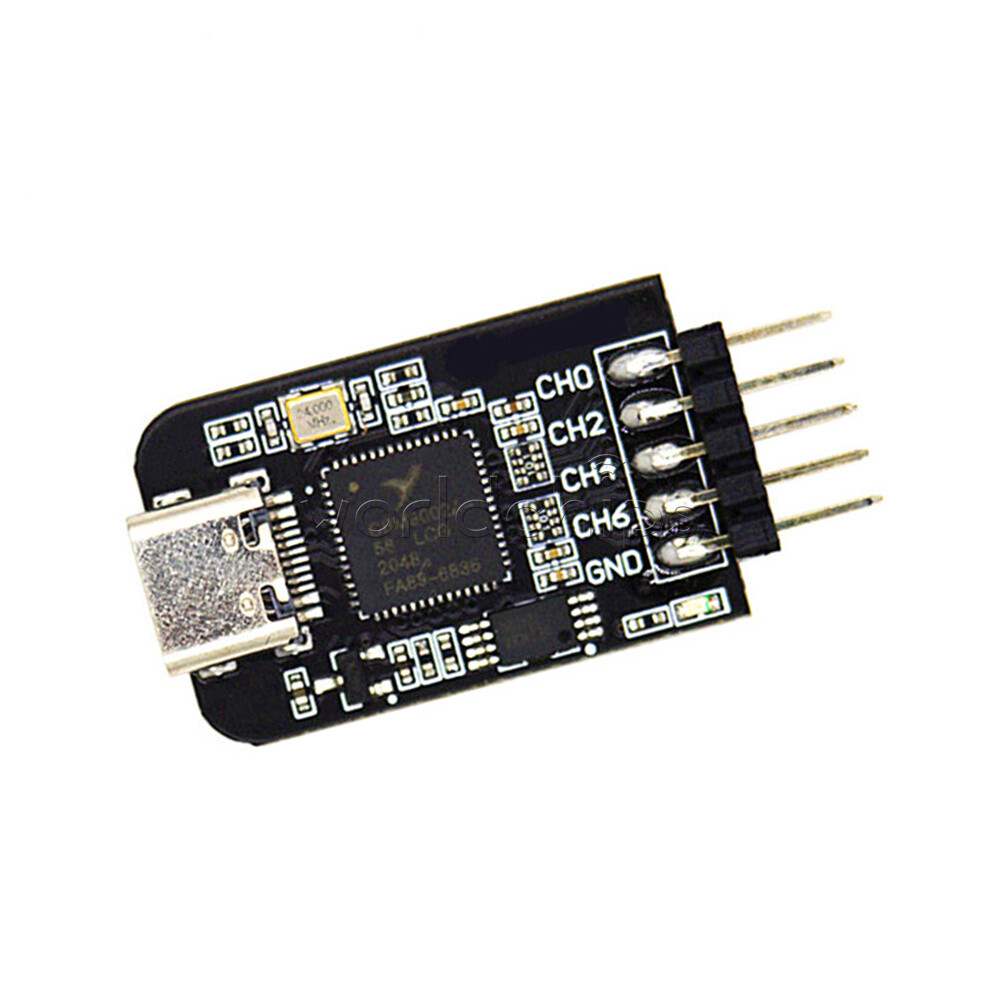 Mini Logic Analyzer Type C MCU Arm FPGA Debugging Tools 24m Sampling 8 Channel