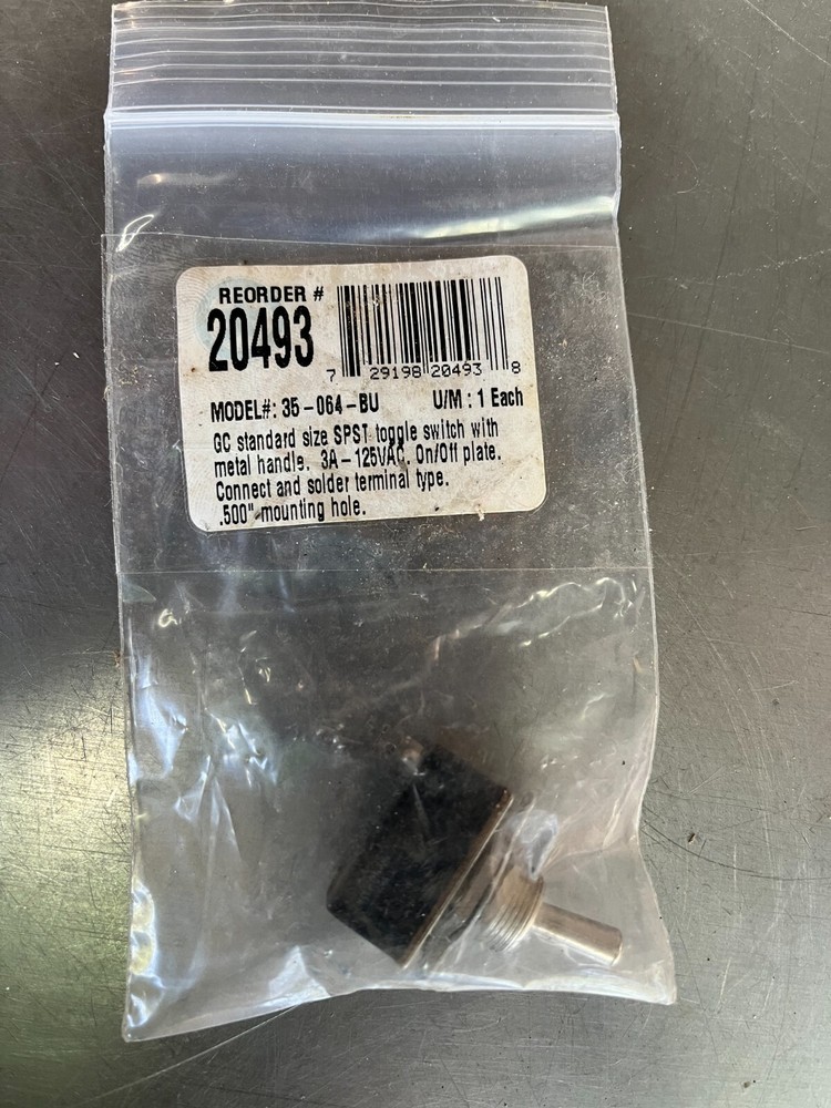 35064BU Toggle Switch 35-064-BU