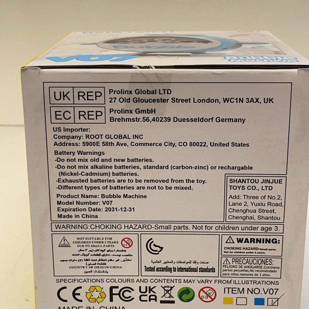 Bubble Machine Durable Automatic Bubble Blower VO7