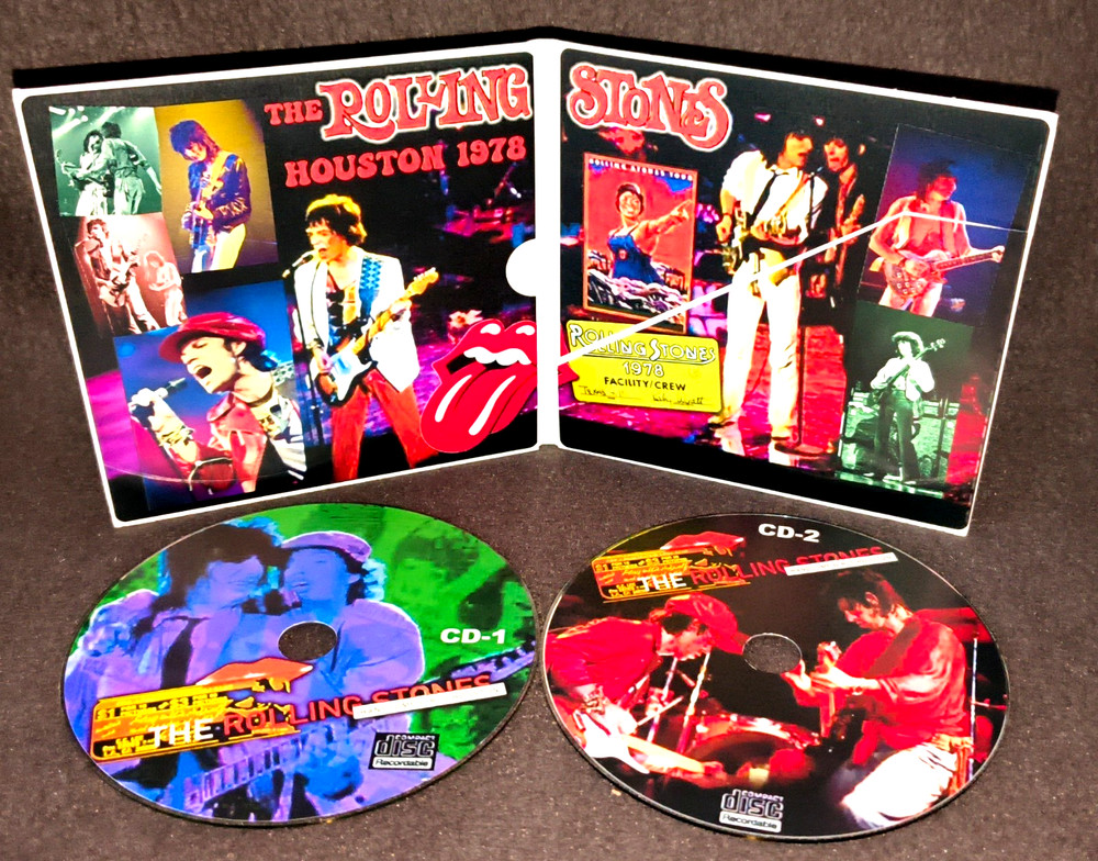 The Rolling Stones Houston 1978 Gate Fold 2CD NEW