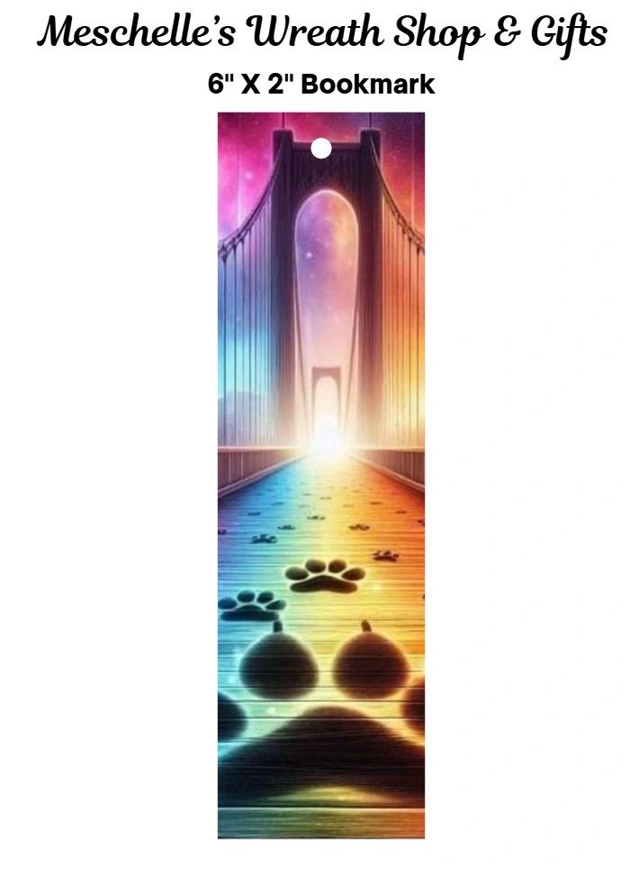 Pet Rainbow Bridge Themed Bookmarks (1)