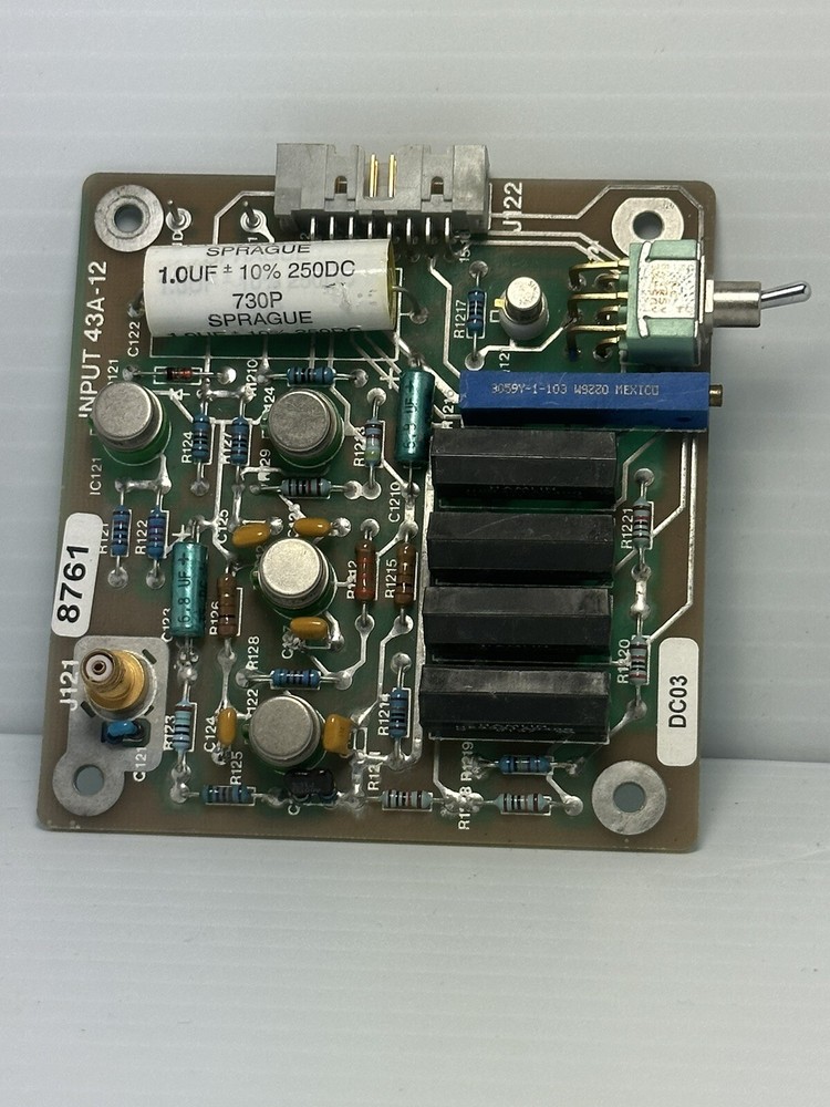 THERMO Fisher ANALYZER Flourescence Sulfer Dioxde SO2 ANALYZER Input Board 43A12
