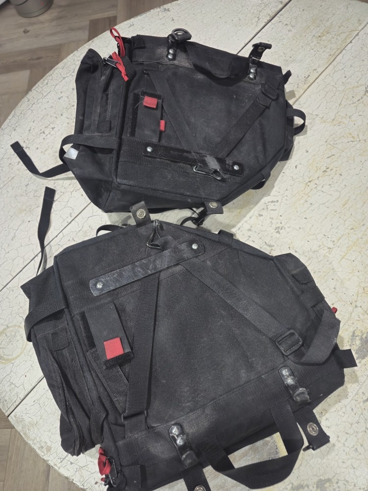 Performance Cycling Saddle Bags Black Size L