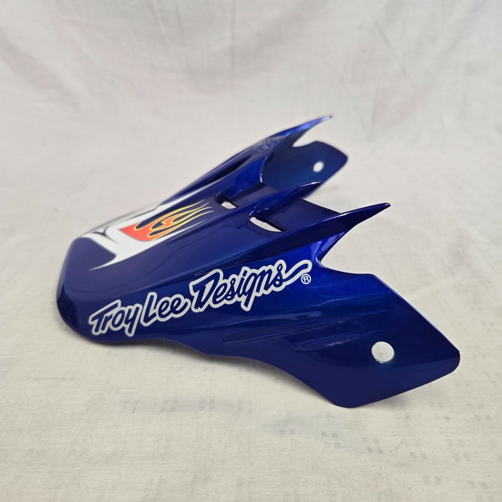 Troy Lee Designs TLD SE Orbit Helmet Replacement Visor Flame Blue