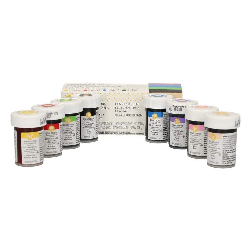 Wilton 8 Gel Icing Colour Set, 226.4 g