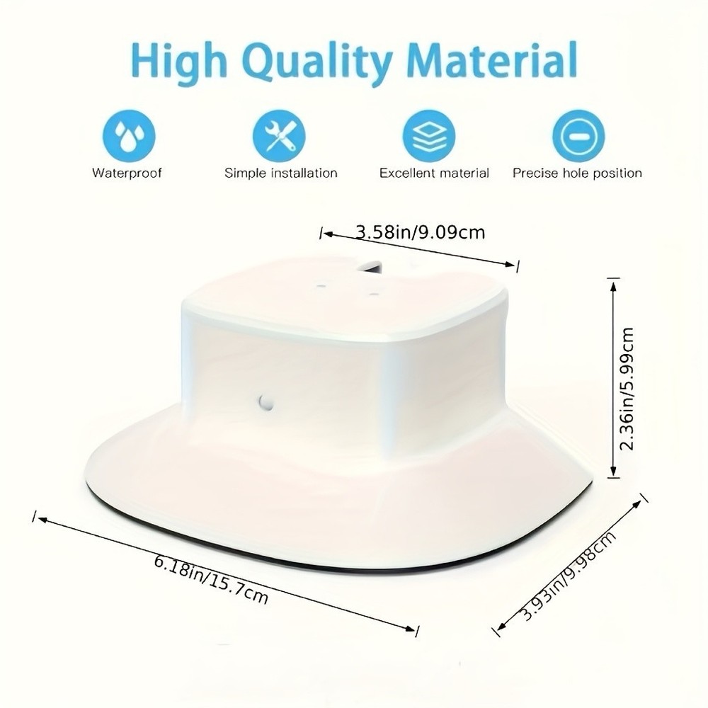 Rain Shade Cover Compatible with Eufy SoloCam S340, Solar Security Camera
