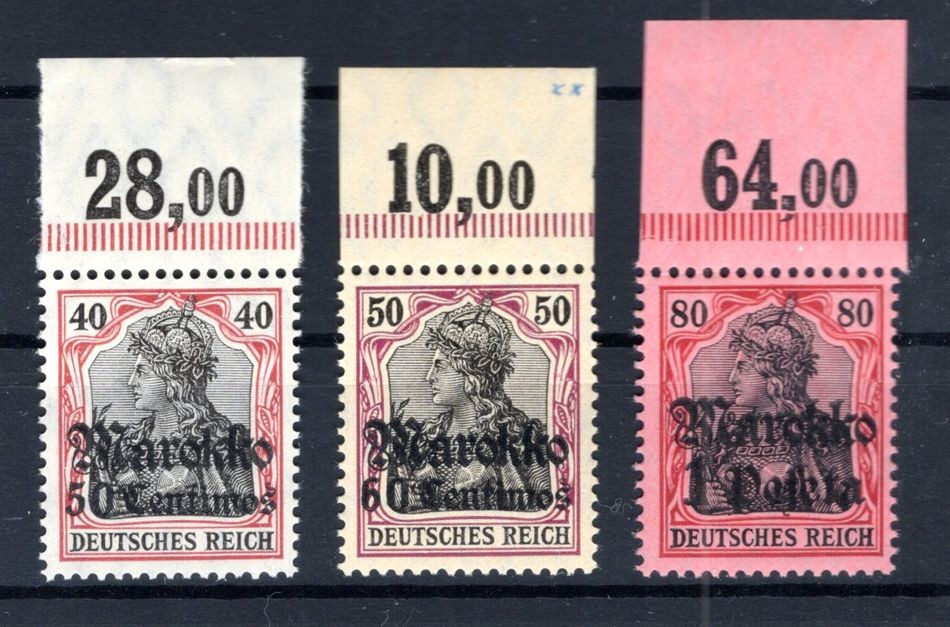 Morocco 52/54OR Upper Edge ** MNH Post Fresh (DA7298)