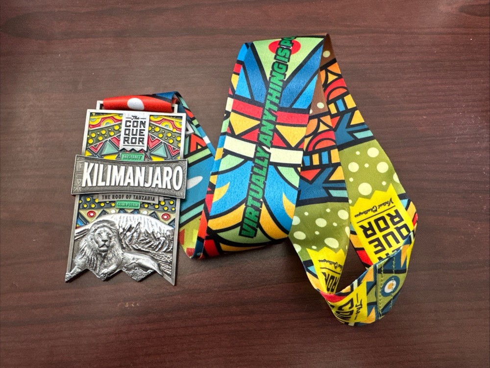 The Conqueror Virtual Challenge Kilimanjaro Medal