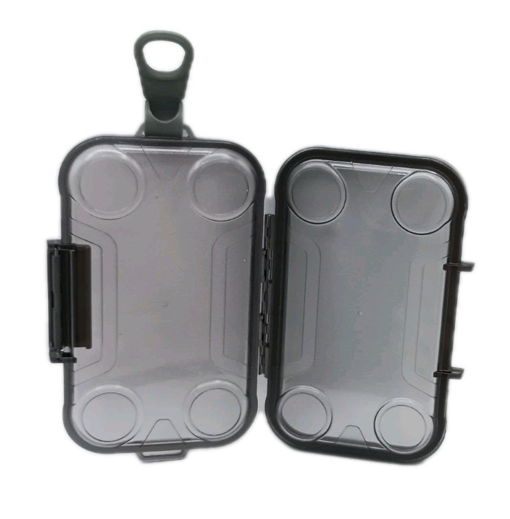 Small Watertight Dry Box Gray Polycarbonate Floating