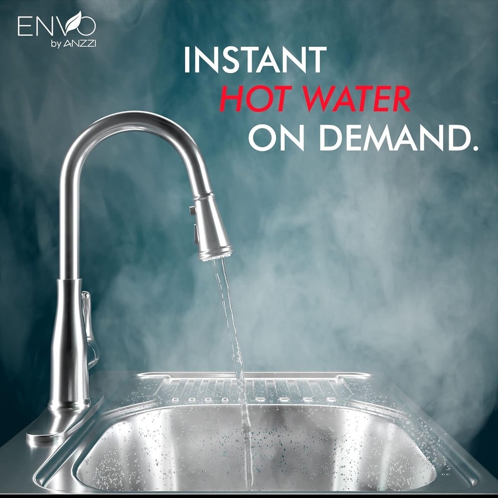 Envo 6 kW Electric Tankless Water Heater - Compact Efficient Hot Water Solution
