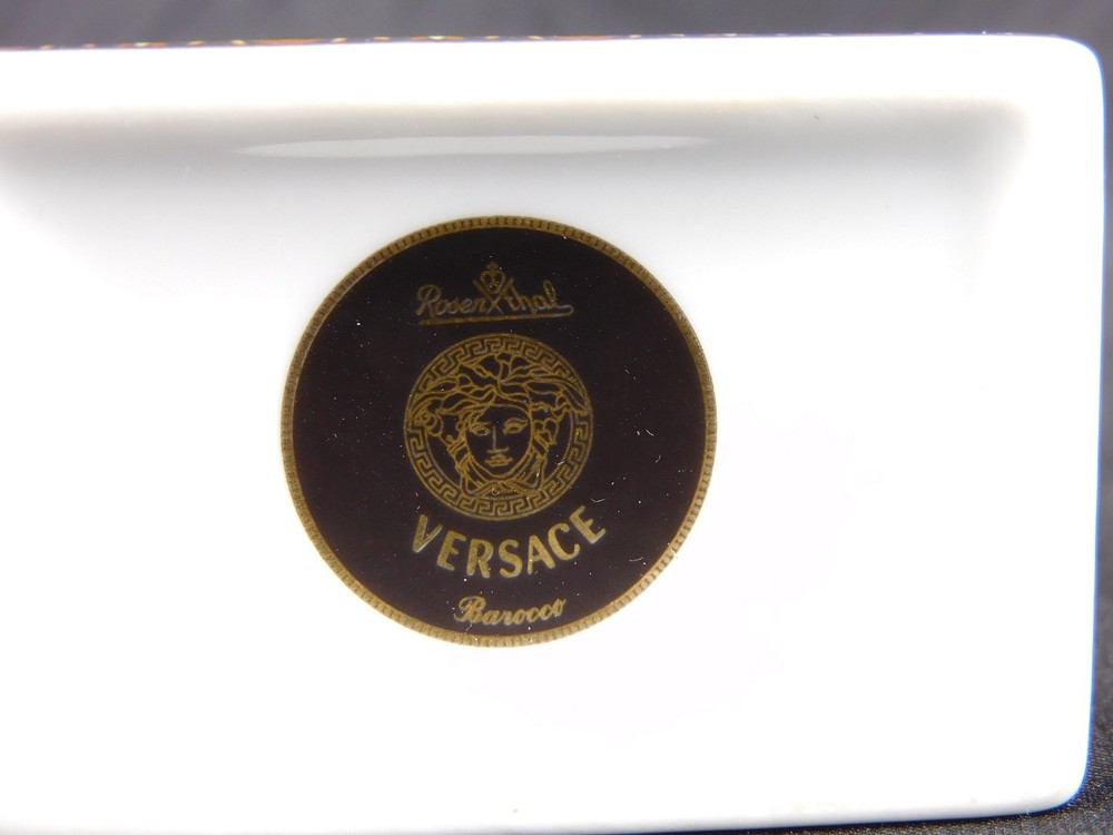 Rosenthal Versace Barocco Miniature Desk Clock